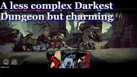 Adventures in the Darkest Dungeon! A Grimdark Turn-Based RPG Where Sanity Is as Important as Strength!